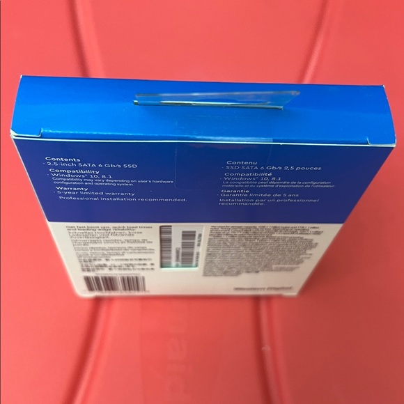 NIB WD Blue 500GB SATA SSD - Picture 2 of 3